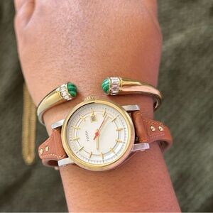 Fossil watch and bracelet